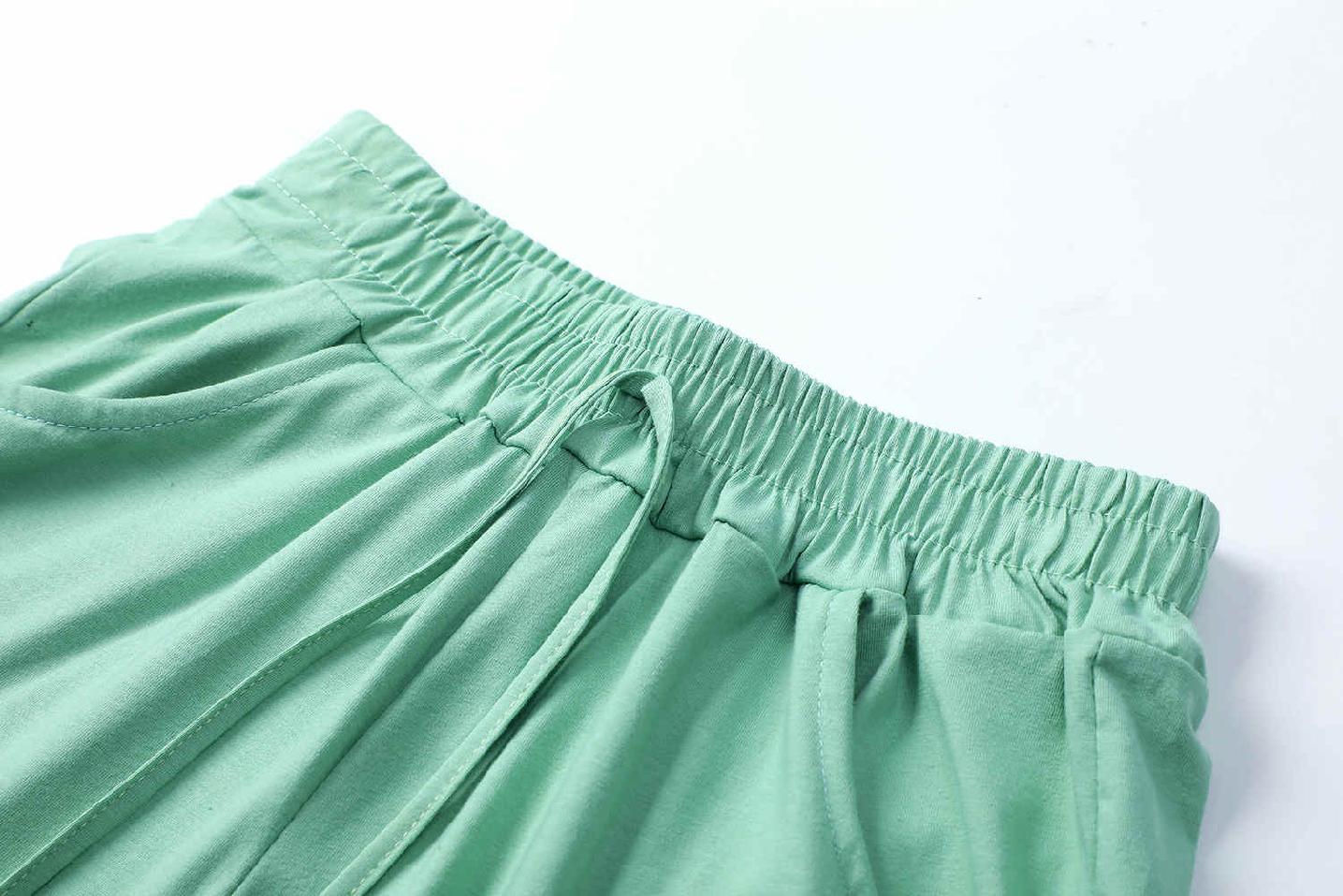 Dívčí kraťasy Kugo MP5872 zelené